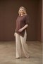 Asymmetrical Ruffled Skirt Blouse