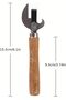 1 Pack Manual Can Opener, A Multifunctional Handheld Kitchen Can Opener Tool Suitable for Home, Camping, and Outdoor Use (Silvery) - 3