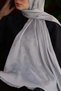 C Pattern Premium Shawl-Grey - 3
