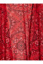 Two Mt Shop Quality Lcw Dream Red Voile Patterned Women's Kimono - 3