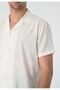 Apaş Collar Woven Patterned Shirt - 5