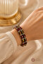 Colorful Crystal Stone Beaded Elastic Bracelet 10-Pack |   Shiny Cut Stylish Women's Bracelet Set - 3