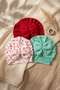 Lia Premium 3-Piece Large Bow Baby Satin Bonnet - Soft, Stretchy Cotton Fabric, Stylish and Comfortable Baby Headwear - 2