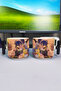 كوب سيراميك فاخر مطبوع عليه Xiangling Genshin Impact (قطعة واحدة) على شكل حرف T بمقبض أسود خاص بمقبض مموج V3T - 2