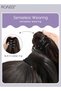 Long Wavy Ponytail Hair Extension Mini Claw Clip Synthetic Natural Soft Hairpiece for Women Girls Daily and Party Use (50cm,Dark Brown) - 5