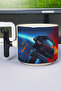 كوب سيراميك فاخر مطبوع عليه Mass Effect (قطعة واحدة) بمقبض أسود خاص على شكل حرف T V1T