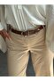 Learn Round Buckle Model Jacket Belt Dress Belt Trouser Belt - 2