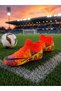 Children's High-Top Football Boots with Socks, Football Cleats, Turf Field Shoes - 3