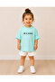 Girl's Summer 3-Piece T-Shirt Set 100% Cotton - 4
