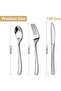 Premium Silver Plastic Cutlery Set, 90 Pieces Flatware Collection Includes 30 Spoons 30 Forks And 30 Knives, Reusable Dining Tableware Set For Home Kitchen Serving And Events - 2