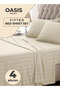 4-Piece Luxury King Size Striped Bedding Set – Duvet Cover 220×240 cm, Fitted Bedsheet 200×200+30 cm & 2 Pillow Covers 48×74+5 cm | Hotel-Style Premium Bed Linen Set - 3