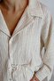 Gofre Long Shirt and Loose-Fitted Pants Set with Elastic Waist Di̇e8051 - 6