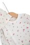 Baby Girl 100% Cotton Kaneviçe Rose Embroidered 4-Piece Hospital Discharge Bodysuit Set with Gloves - 3