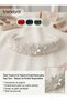 Custom Design Handmade Crystal Beaded Hair Crown 30 cm - Elegant Bridal and Engagement Crown with Stones - Bridal Crown - 2