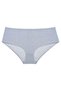 3 Pieces Women's High Waist Bato Panties Gray - 2