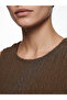 Two Mt Shop Quality Oval Collar Belted Textured Dress - 4