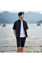 Men Relaxed Cotton Poplin Shirt - 2