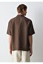Short-Sleeved 100% Linen Loose Fit Shirt - 3