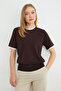 Lace Sleeves and Collar Knitwear Blouse - 4