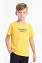Back Print Detailed Round Neck Short Sleeve Boys' Summer T-Shirt - 5