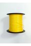 1 mm 100 Meters Yellow Color Waxed Cord (Chick Yellow) Saddler Leather Sewing Necklace Jewelry Design Bracelet Beading Cord - 8