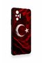 Redmi Note 10 Pro Compatible Wolf Turkish Flag Patterned Silicone Case - 3