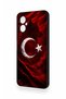 Omix X3 Compatible Wolf Turkish Flag Patterned Silicone Case - 3