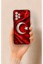 Samsung A13 Compatible Turkish Flag Patterned Silicone Case