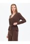 Brown Comfort Fit Knitwear Cardigan 50324028-Vr029 - 3