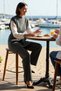 Women's Plus Size Sleeveless Rice Knit Belted Knitwear Sweater Wide Leg Pants Set Casual Daily - 3