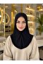 Ready-Made Scarf with Black Detachable Hat. Sports, Sea, Pool Suitable for Daily Use - 6