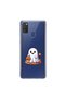 Samsung Galaxy M30S Compatible Minies 8 Design Transparent Case