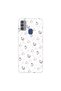 Samsung Galaxy M30S Compatible Minies 4 Design Transparent Case
