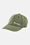 Men Embroidered Logo Mesh Stretch Fit Cap, Olive