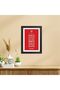 Alayra Arsenal Club Song Poster Framed Painting with Black Frame (12 inches x 9inches) | | Ready for - 5