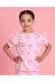 Girls Pink Flamingo Printed Pyjama Set - 2