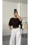 Lumia Casual Crop - Brown