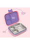 Premium Stainless Steel Lunch Box 710ml w/ Insulated Lunch Bag – Pink - 7