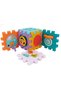 Removable educational cube with lights, sounds and shape sorting activities