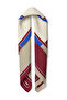 Color Blocked Geometric Pattern Scarf Bandana 50X50 cm - 3