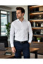 Slim Fit Long Sleeve Oxford Office Men's Shirt - 2