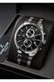 Men's Wristwatch with Steel Strap with 2 Years Warranty Special for Groom and Suit Vs.Blkt.1057