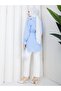 Embroidered Baby Collar Hijab Tunic - 3