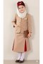 Girls' Flight Attendant Costume Set – Elegant Cabin Crew Dress-Up Uniform - 2