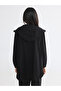 Black hooded women's tunic from gulis clothing - 4