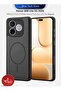 Honor 600 Lite 5G 2026 SilkTouch Premium Matte Silicone Protective with Thin Magsafe Case Cover