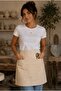Cotton Fabric Work Apron. Kitchen/Ceramic Workshop/Workshop