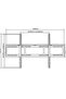 Skill Tech Sh 1060F, Large Heavy Duty Fixed Tv Wall Mount For 55"-105" Tvs, Max. Capacity -100 Kg - 2