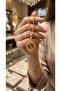 Gold Color Plated Quarter Chain Necklace - 2