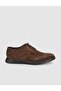 Brown Suede Genuine Leather Men's Oxford Shoes